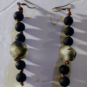 Hand beaded Earringss